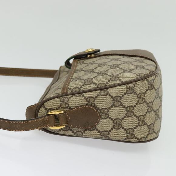 GUCCI GG Supreme Web Sherry Line Shoulder Bag Pvc Beige 89 02 032 - Picture 4 of 16